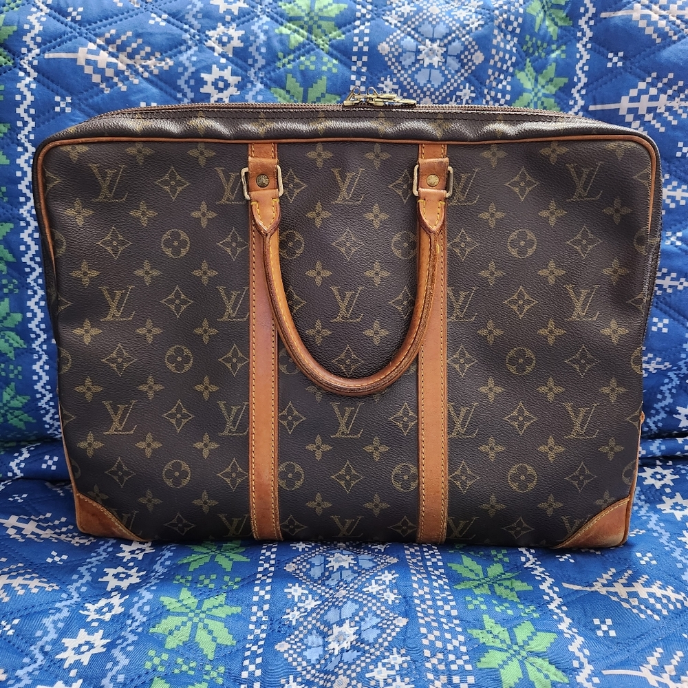 Authentic Vintage Louis Vuitton Porte Documents Voyage Bag